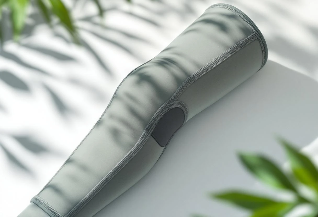 The Pivot Sleeve on clean light surface, premium product shot